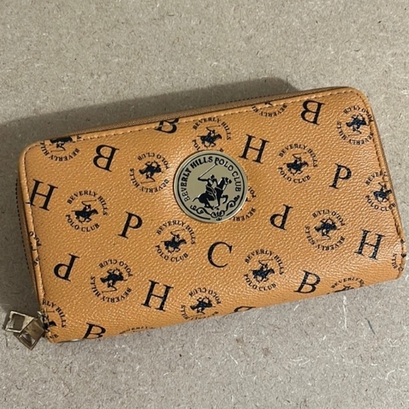 Beverly Hills Polo Club  Double Zip Wallet New - Picture 1 of 4